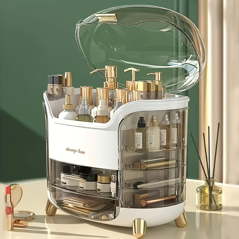 Luxury Spacious Multi-Layer Organizer for Cosmetics & Jewelry