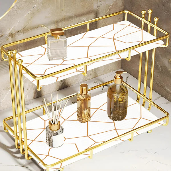 2-Tier Luxury Vanity Storage