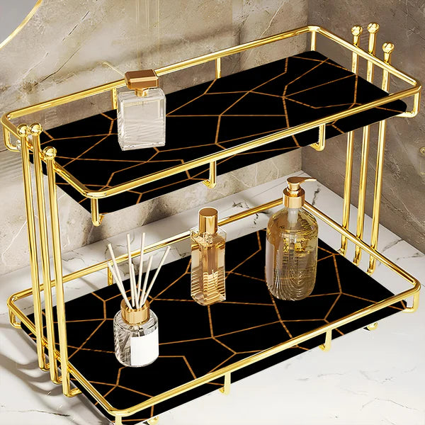 2-Tier Luxury Vanity Storage