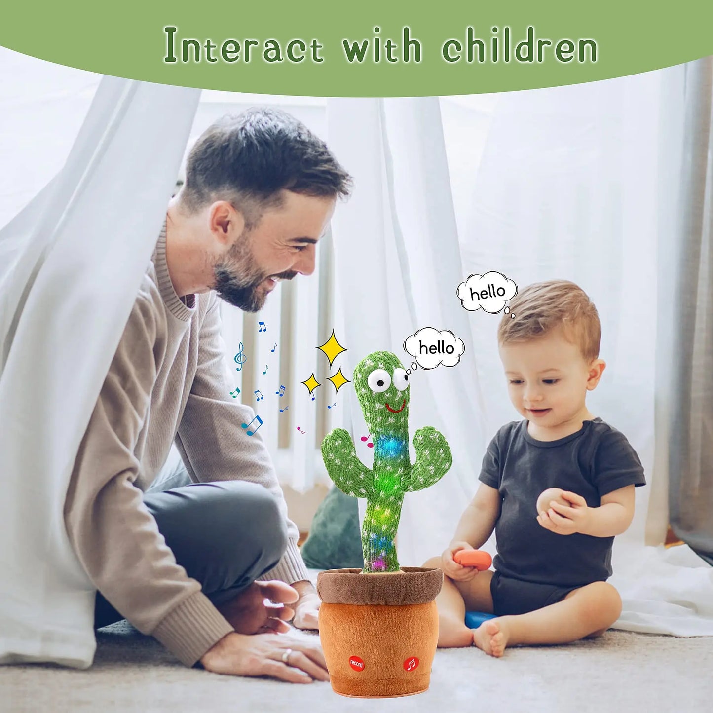 Cacto Dancing Cactus Plush Toy