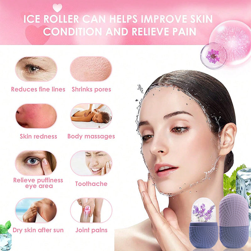 Silicone Ice Face Roller