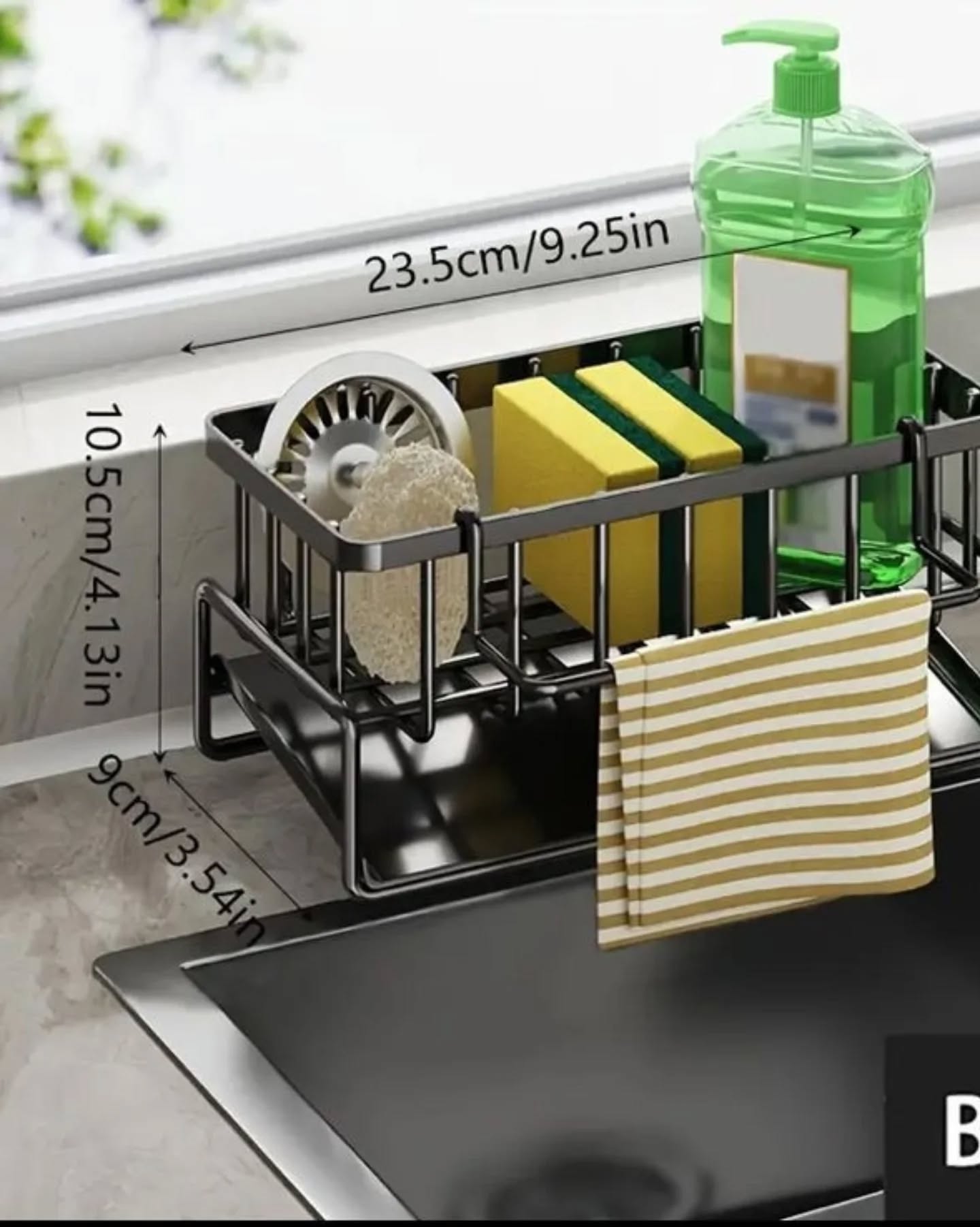 Self Drain Kitchen Sponge Rack(Premium Quality)