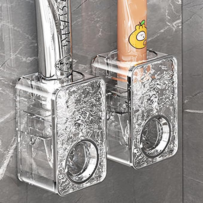 Luxury Wall-Mounted Toothpaste Dispenser