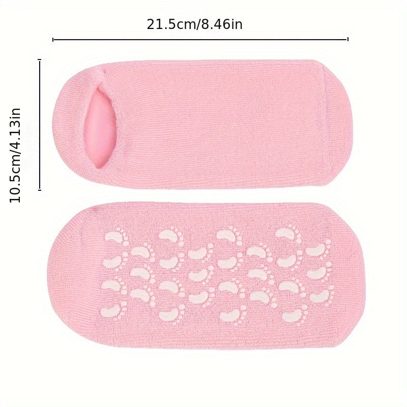 Moisturizing Reusable Spa Gel Socks (Premium Quality)