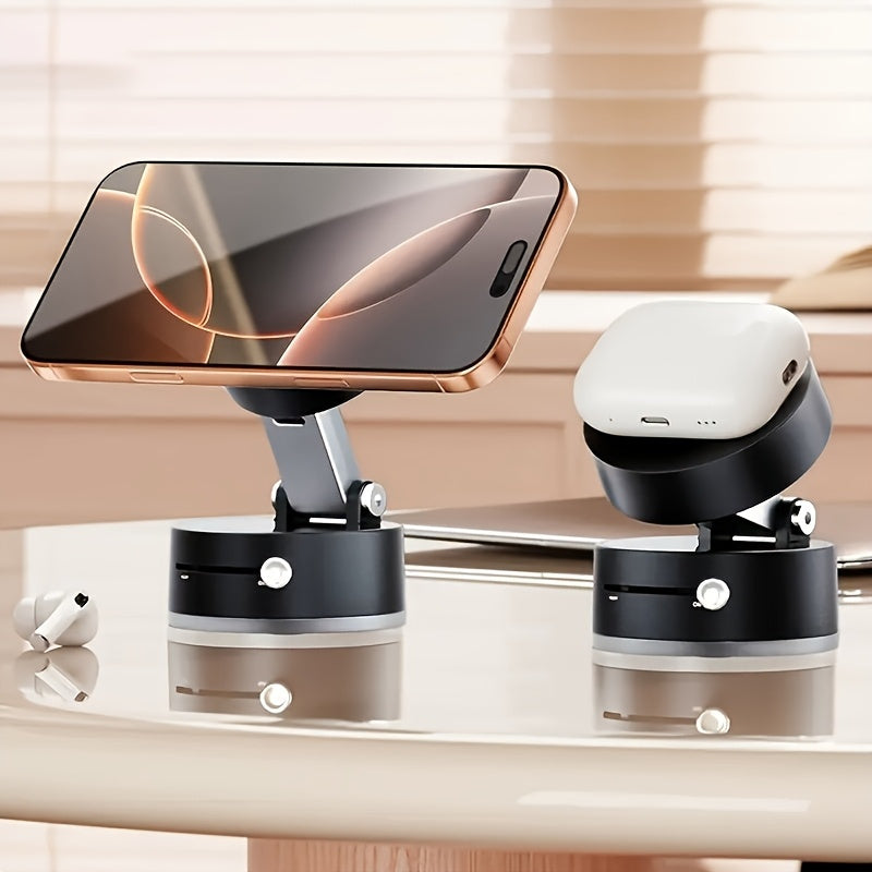 60-degree Double-sided Vacuum Magnetic Mobile Phone Holder