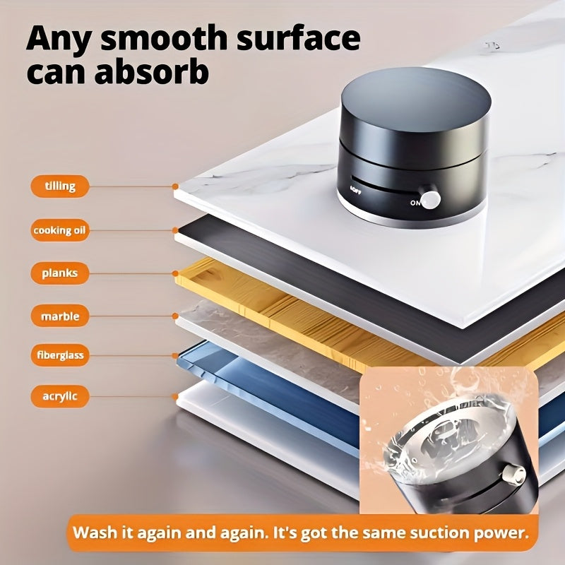 60-degree Double-sided Vacuum Magnetic Mobile Phone Holder