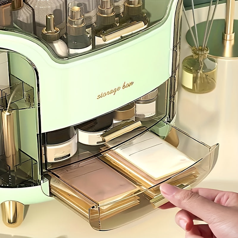 Luxury Spacious Multi-Layer Organizer for Cosmetics & Jewelry