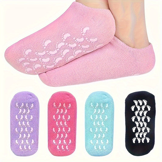 Moisturizing Reusable Spa Gel Socks (Premium Quality)