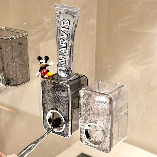 Luxury Wall-Mounted Toothpaste Dispenser
