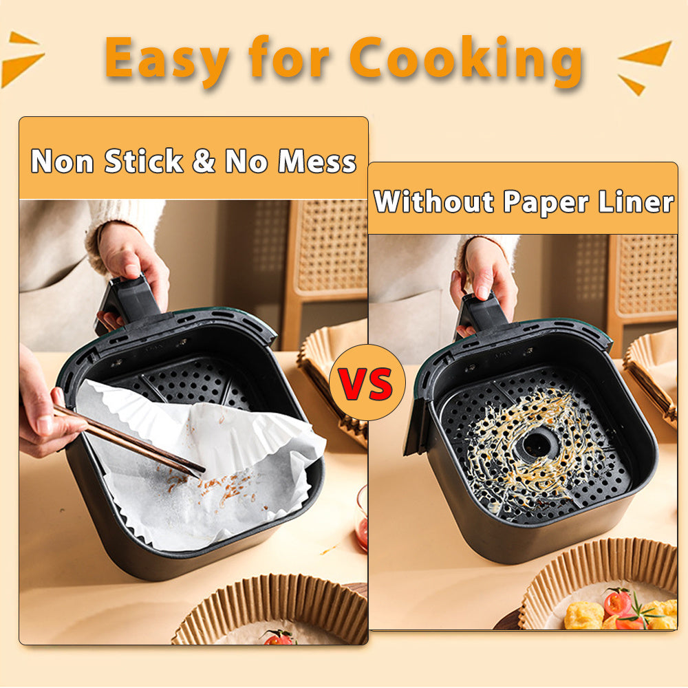 Disposable Air Fryer Paper Liners (50Pcs)