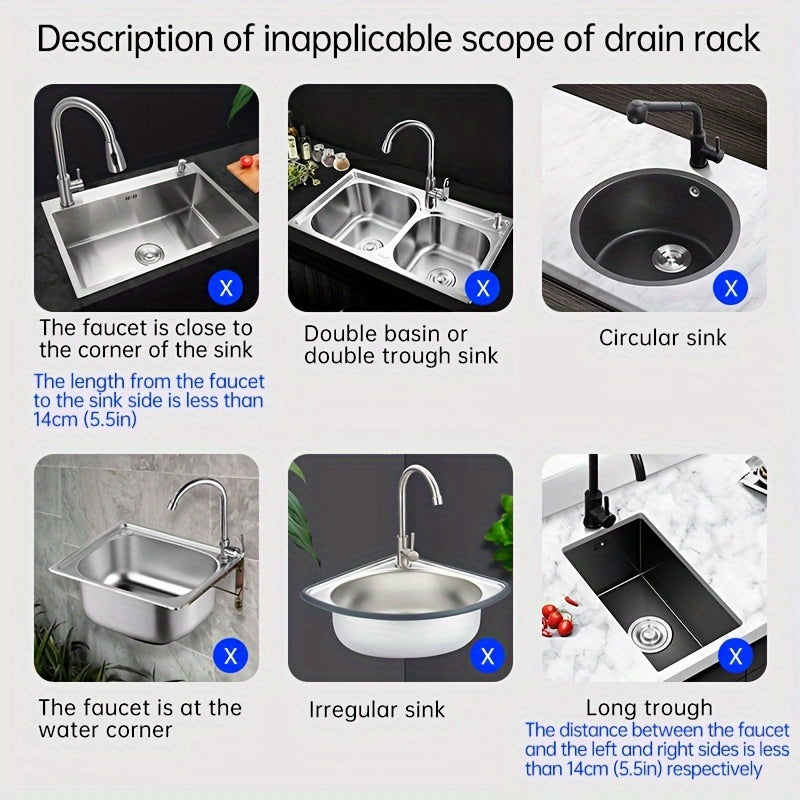 Silicon Faucet Drain Rack