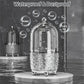 Luxury Clear Makeup Brush Cleaner With Lid