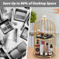 2-Tier Golden Vanity Cage