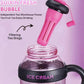 1300ml Large Capacity Tumbler Glass with Straw & Strawcap.