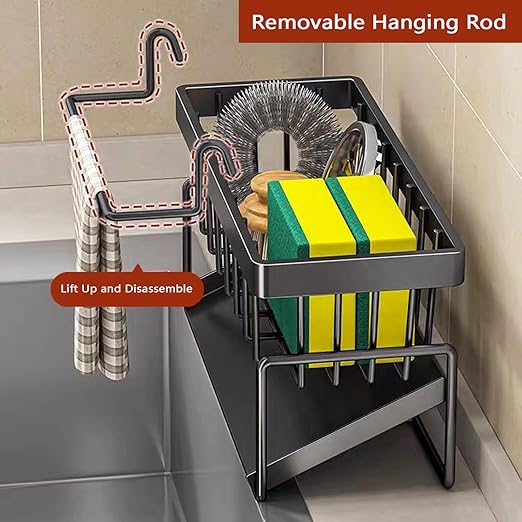Self Drain Kitchen Sponge Rack(Premium Quality)