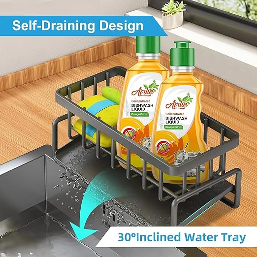 Self Drain Kitchen Sponge Rack(Premium Quality)