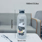 Portable Frosted Cartoon Bear Water Bottle With Straw