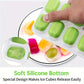 Silicone Pop-Up Ice Cube Tray with Lid