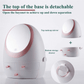 Creative Egg Shaped LED HD Mirror Makeup Storage Box