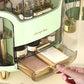 Luxury Spacious Multi-Layer Organizer for Cosmetics & Jewelry