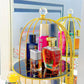 2-Tier Golden Vanity Cage