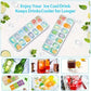 Silicone Pop-Up Ice Cube Tray with Lid